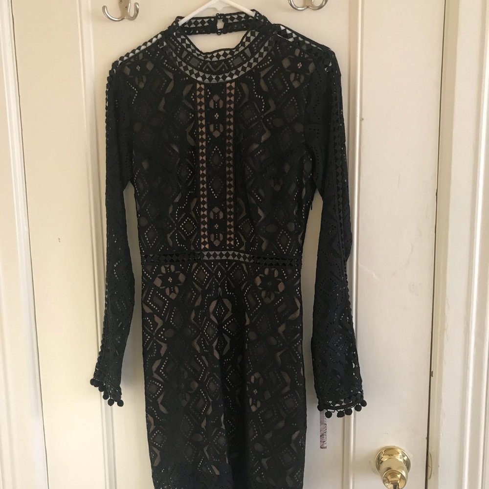 For love and lemons black dress